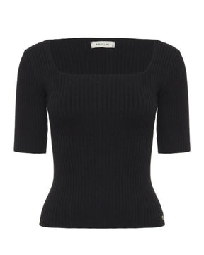 Blusa Modal Anselmi Corte Quadrado- Ref: 12608