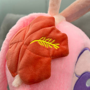 Pelúcia Stitch - Angel Rosa com mantinha quentinha