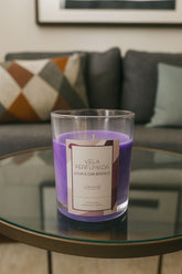 Vela Aromática Decorativa Fragrância Lichia E Chá Branco