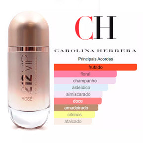 212 vip rosé -Carolina Herrera feminino- EAU de parfum- 30ml