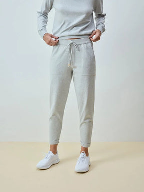 Calça de Tricô Barra Italiana