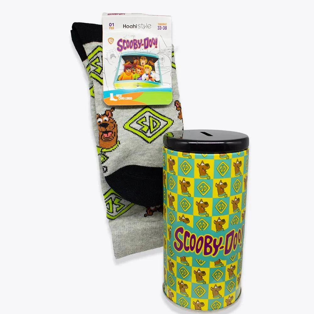 Meias Cano Longo Scooby Doo (33/38) - Zona Criativa