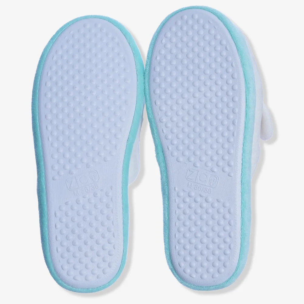 10073016 Par de Pantufas Unicórnio