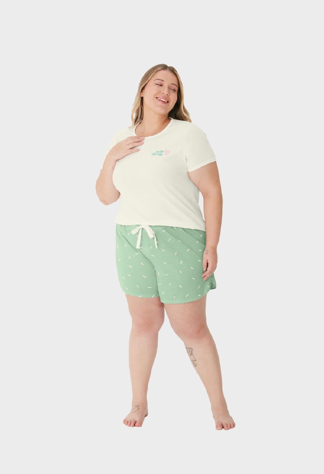 Pijama Algodão Plus Feminino Malwee - 130756