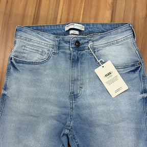 Calça Jeans Masculina Slim Cintura Média Com Elastano- Malwee - 129073