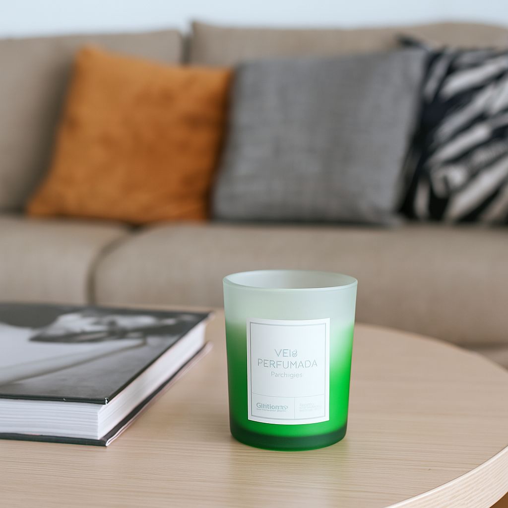 Vela Aromática Decorativa Fragrância Pera Inglesa
