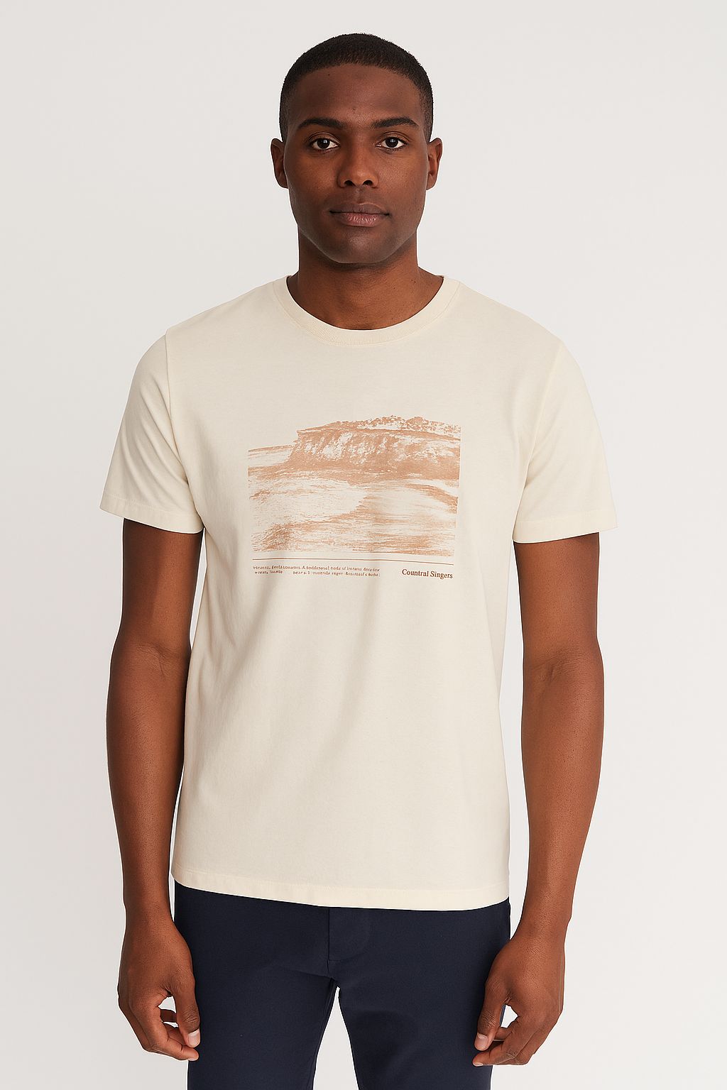 Camiseta Masculina Manga Curta Em Algodão Malwee - 129611
