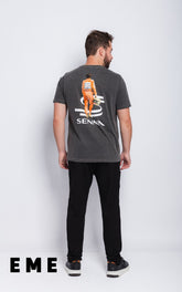 Camiseta EME WEAR manga curta Stonada Ayrton Senna KJ0214