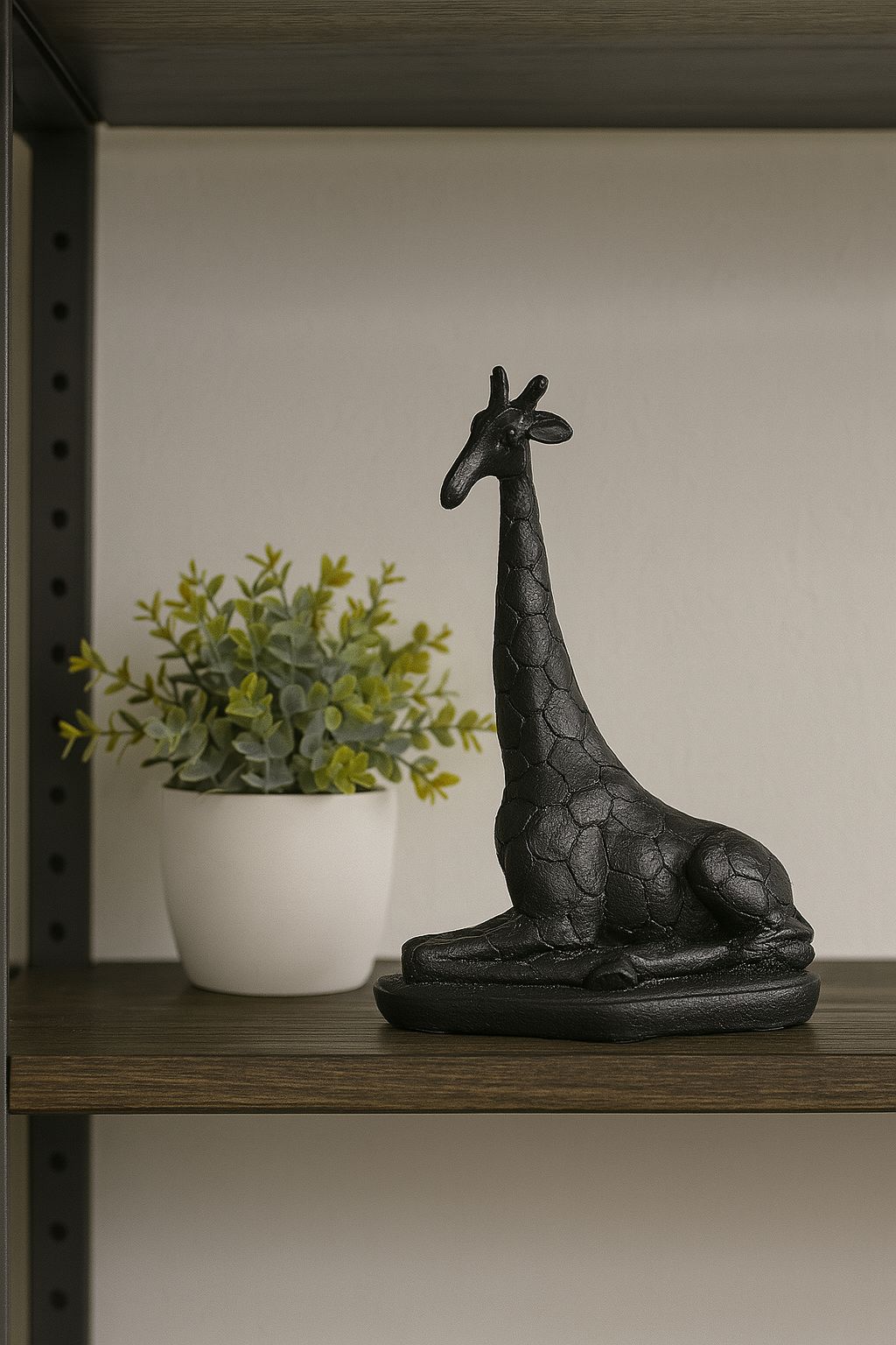 Escultura Girafa Decorativa