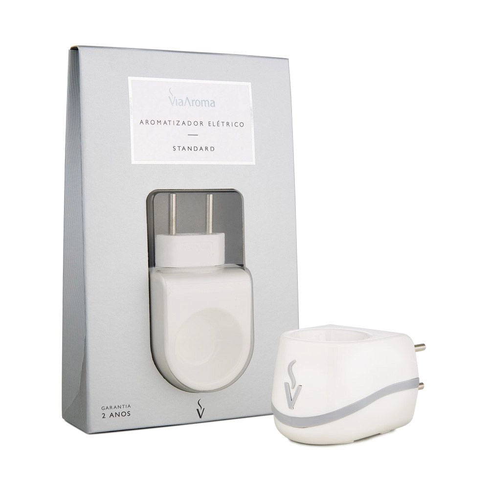 Difusor Aromatizador Elétrico Bivolt Standard Black - Via Aroma
