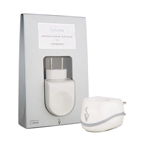 Difusor Aromatizador Elétrico Bivolt Standard Black - Via Aroma