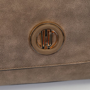 Bolsa Top Handle Media Com Metal Encapado - 46147