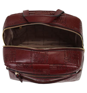 Mochila Grande Com Bolso Frontal Monograma 46160