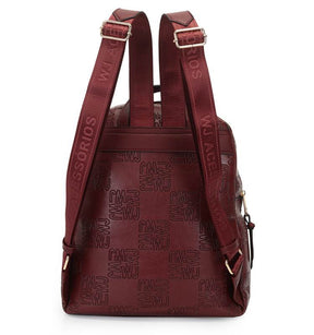 Mochila Grande Com Bolso Frontal Monograma 46160
