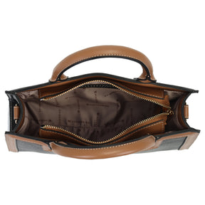 Bolsa Satchel Grande Lezard Estruturada- WJ Acessórios- 46203