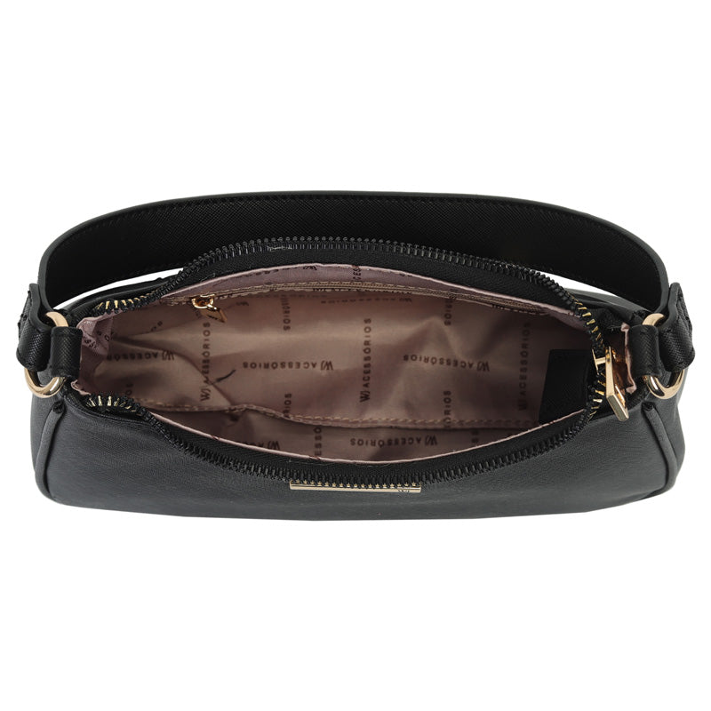 Bolsa Transversal Media PRETA -46210