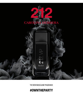 Perfume Carolina Herrera 212 Vip Black Masculino Eau de Parfum 100ML