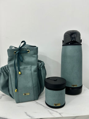 Kit Mateira Matetri 03 Peças Verde Abacate