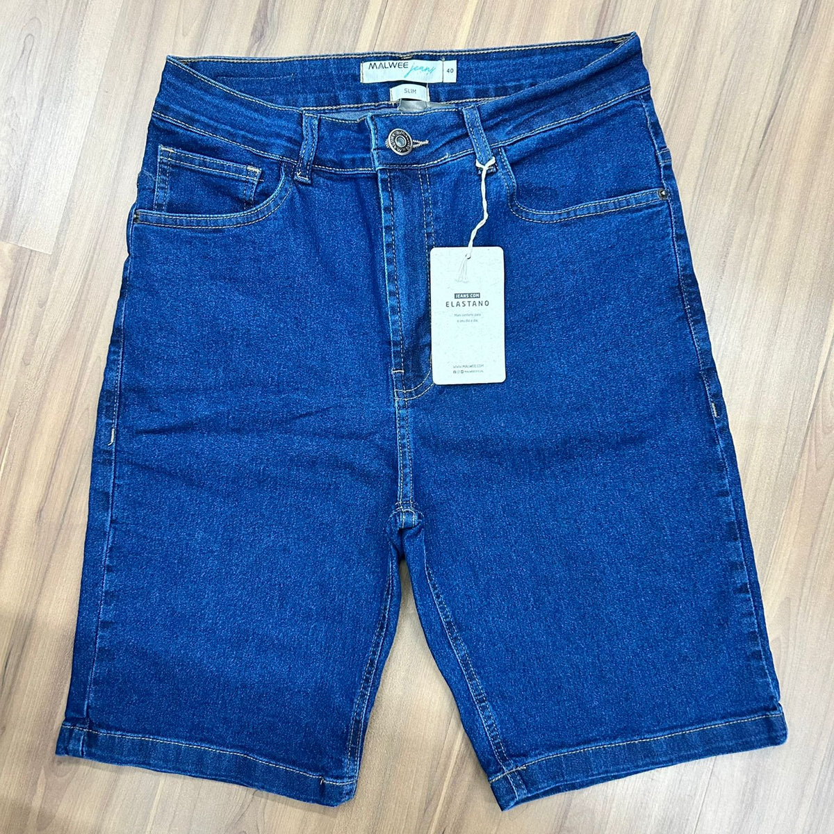 Bermudas Jeans Tradicional Malwee- 129066