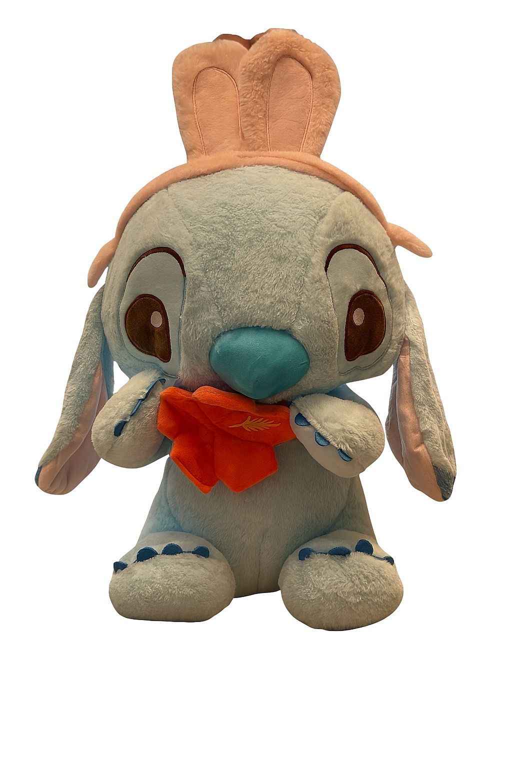 Pelúcia Stitch Azul claro acompanha mantinha quentinha
