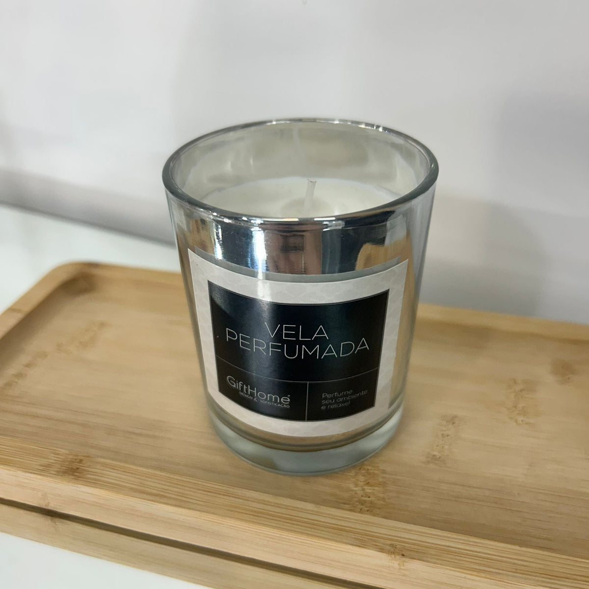 Vela Aromática Decorativa Fragrância Suave