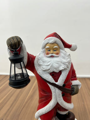 Papai Noel em resina
