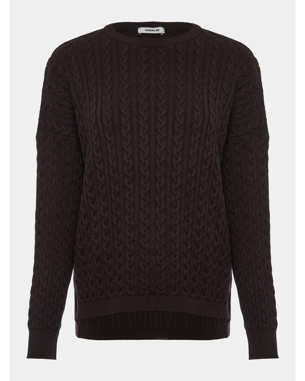 Blusa Tricõ Anselmi CHOCOLATE -  REF: 12865-B79