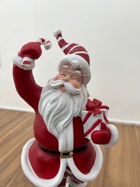 Papai Noel em resina