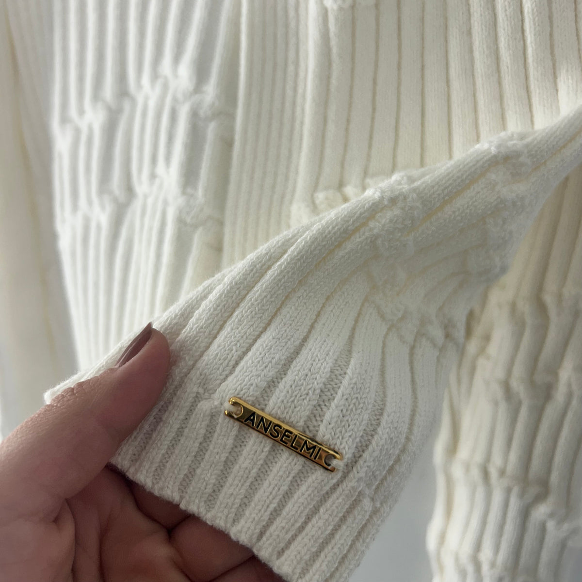 Casaco Anselmi 13886 OFF WHITE