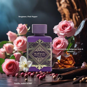 Bade'E Al Oud Amethyst- Lattafa- Eau de Parfum-  Perfume Árabe Feminino 100ml