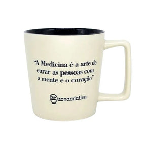 Caneca Cerâmica Buck Profissões Medicina 400ml