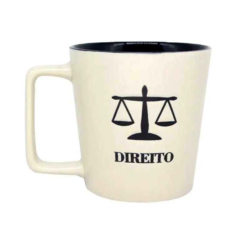Caneca Cerâmica Buck Profissões Direito 400ml