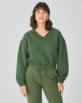 Blusão Cropped Feminino Barra Elástica - MALWEE-
