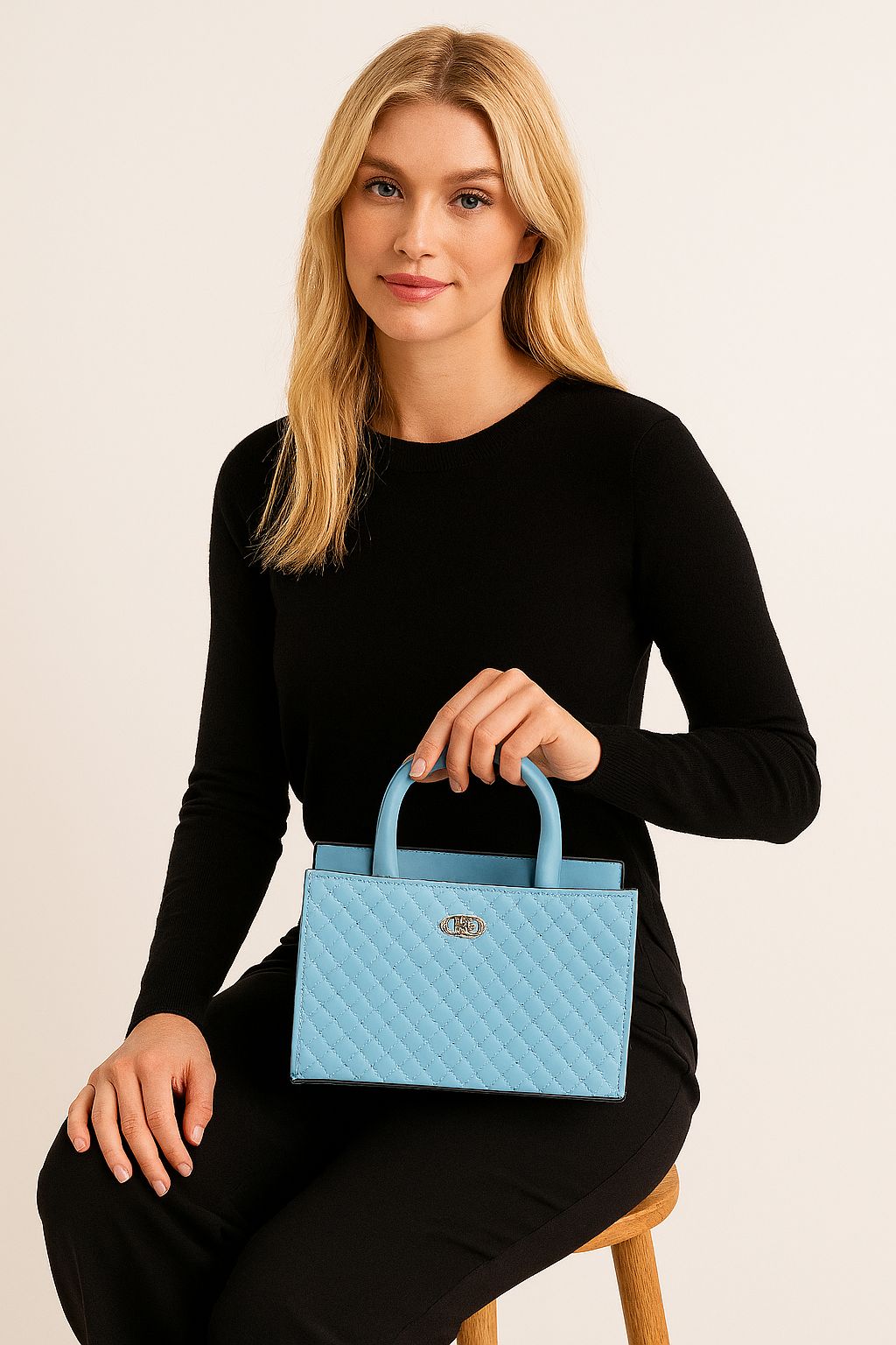 Bolsa Transversal Media Com Alça De mão