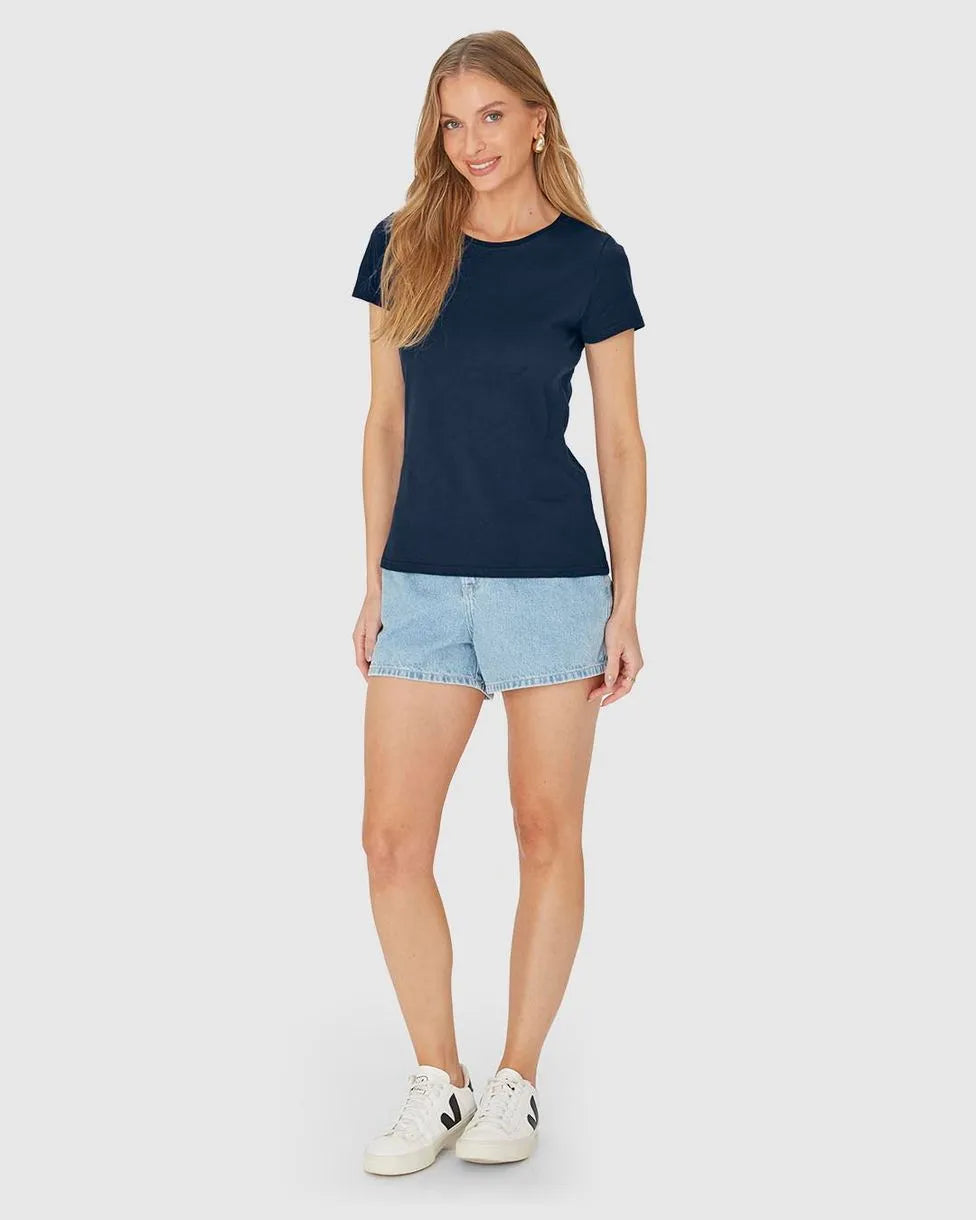 Blusa Básica Feminina 100% Algodão Malwee - 4499