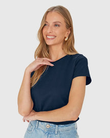 Blusa Básica Feminina 100% Algodão Malwee - 4499