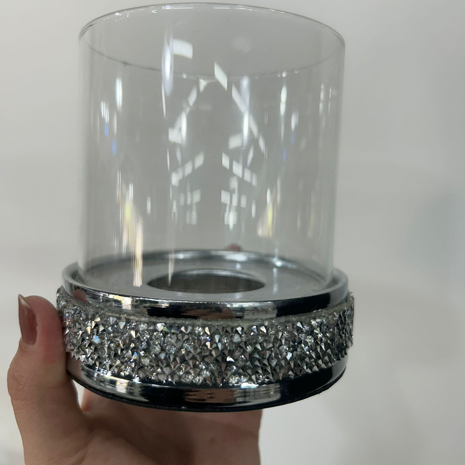 Suporte Para Vela Decorativa - VIDRO