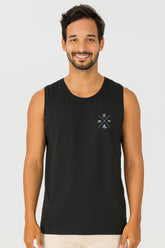 Regata Básica Masculina Cava Ajustada Em Algodão Malwee- 129631