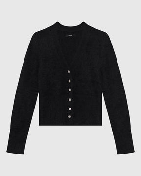 Cardigan Justo Feminino Abotoamento Frontal Em Tricô Texturizado - ENFIM- 124638
