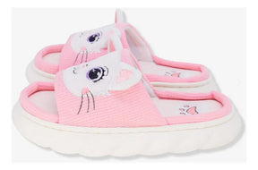 10073993 1 Par de Pantufas Zona Criativa Gatinha