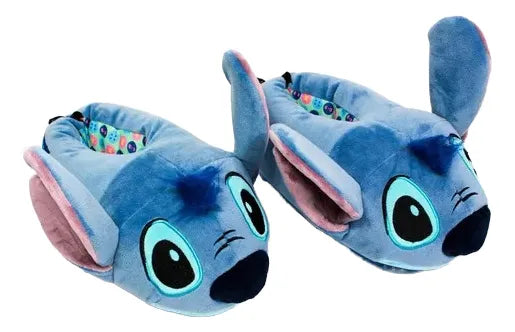 Pantufa 3D Stitch Zona Criativa