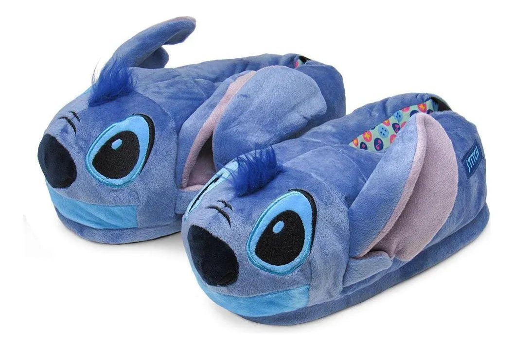 Pantufa 3D Stitch Zona Criativa
