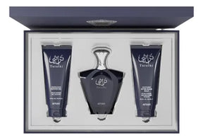 Kit Turathi Blue Afnan Eau De Parfum 90ml + Gel De Banho 100