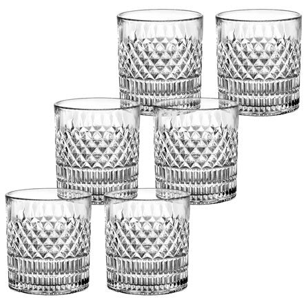 Jogo de copo de cristal baixo Esplanada 310 ml 06 peças
