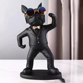 Escultura Bulldog Francês Porta Taças