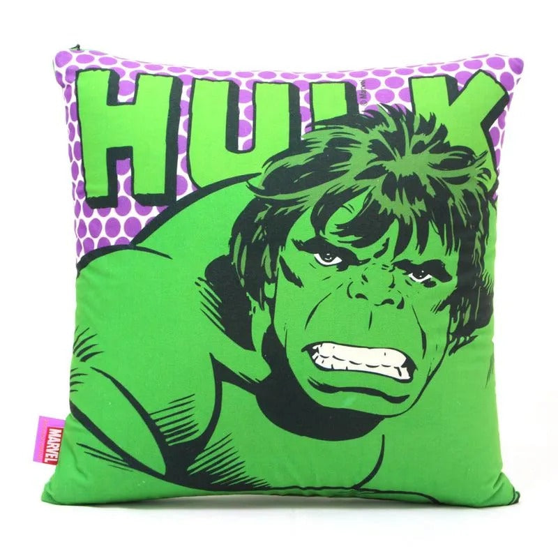 Almofada em Veludo Hulk