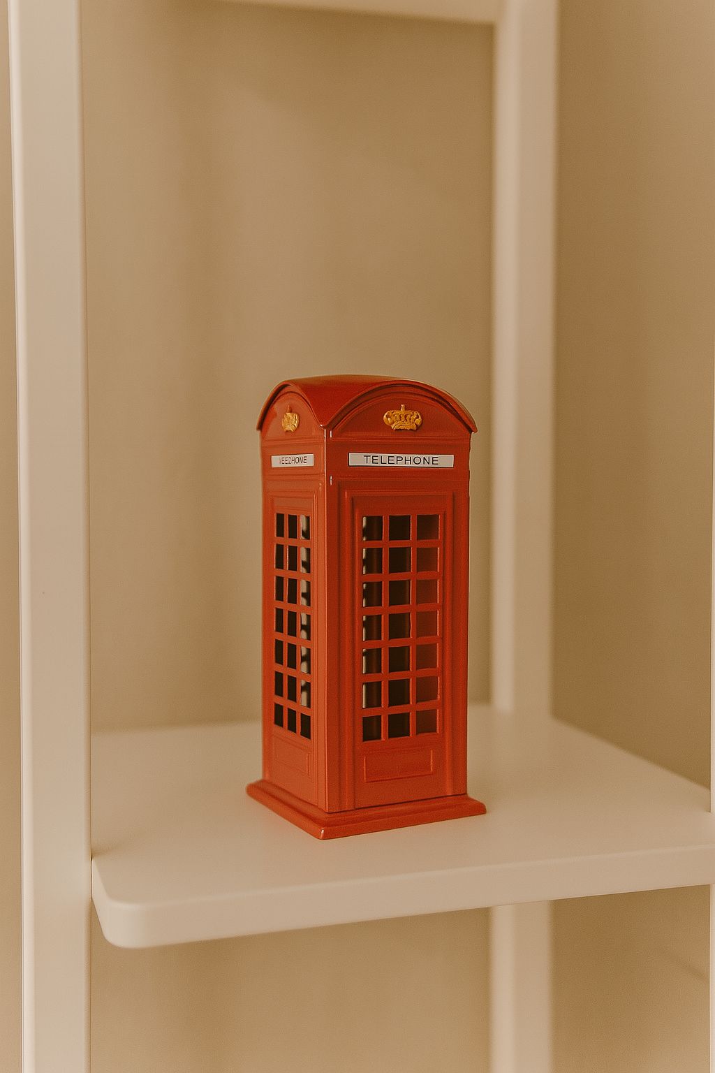 Cofre Cabine Telefônica Londres 18cm em Metal BCT7