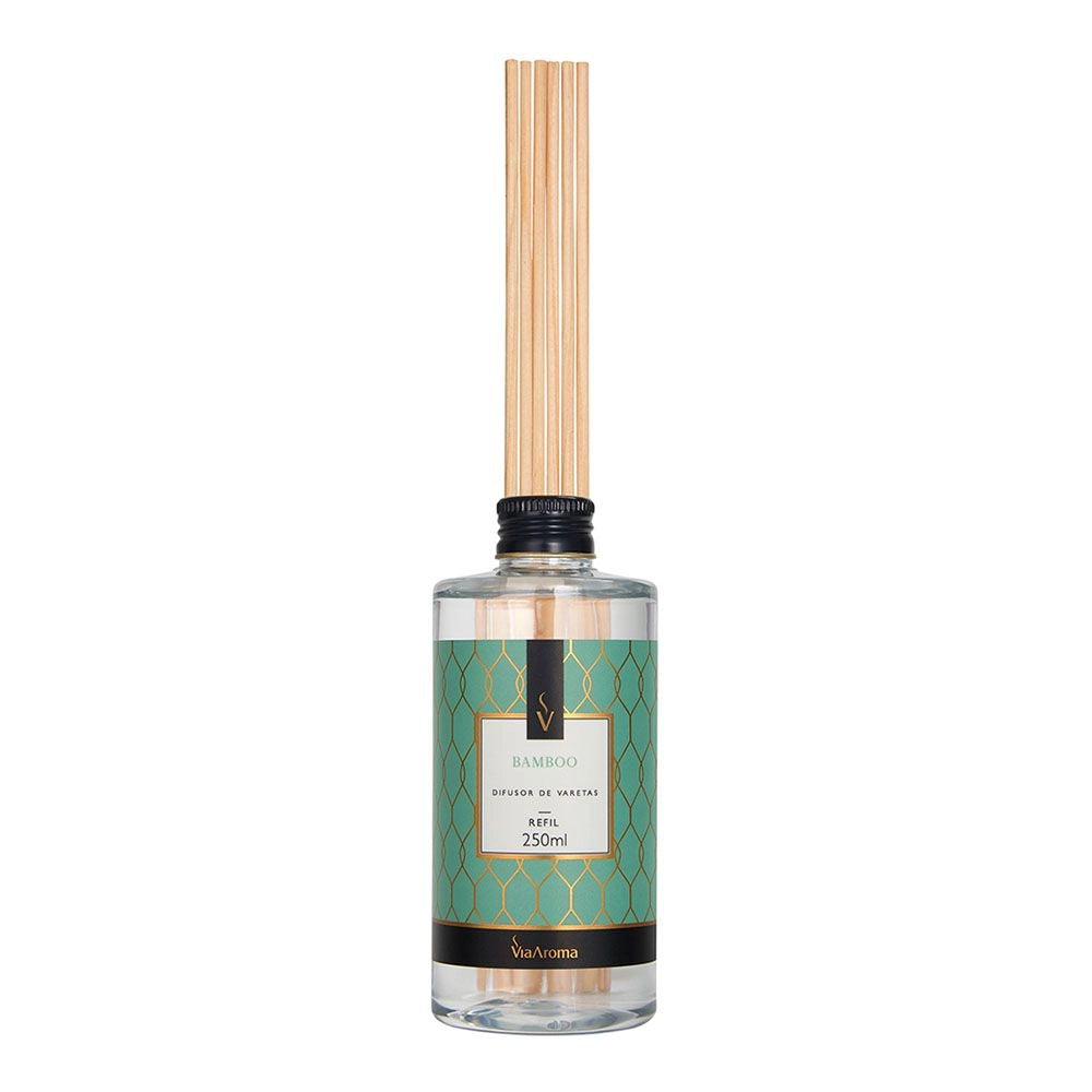 Refil Difusor de Varetas Bamboo Via Aroma - 250ml