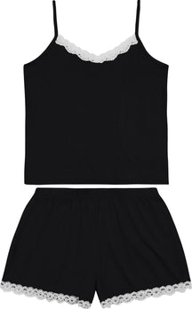 Pijama Curto Feminino Malwee Malha - 130687