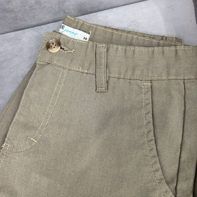 Bermuda Masculina Linho Cor Bege Escuro Malwee - 129475